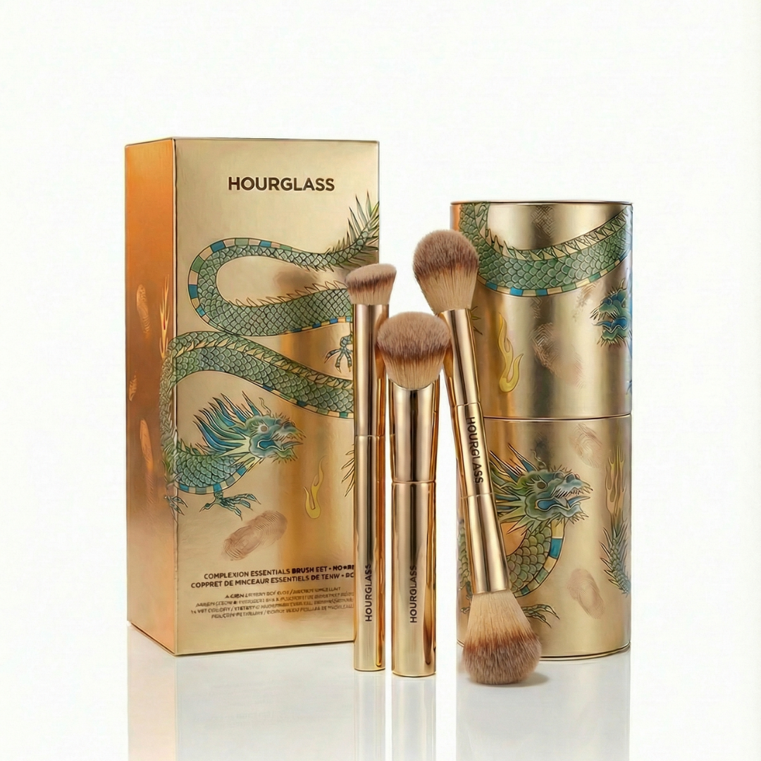 Hourglass Complexion Essentials Gold Dragon - Koleksiyon Makyaj Fırça Seti