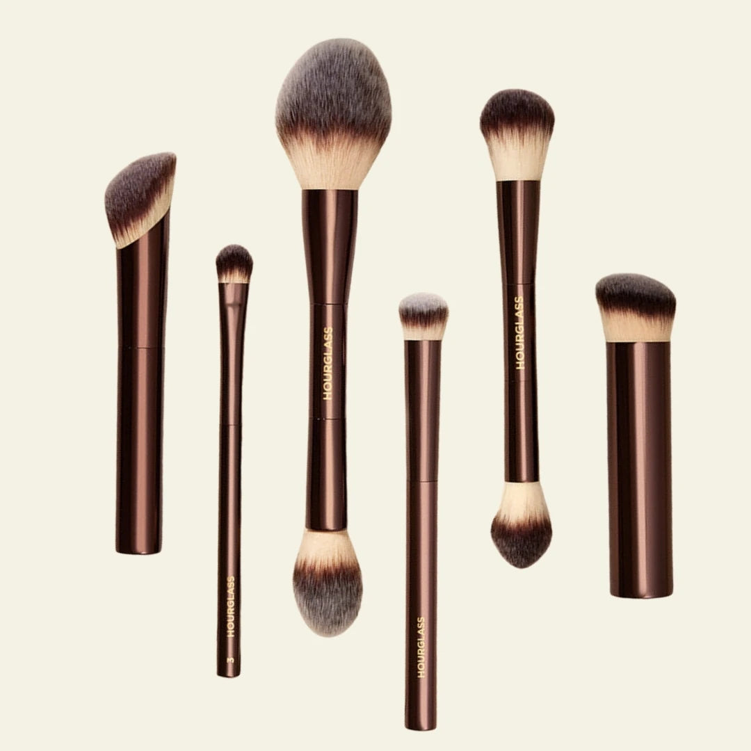 Hourglass Stroke of Genius Fırça Seti – 6 Parça Profesyonel Makyaj Fırça Koleksiyonu